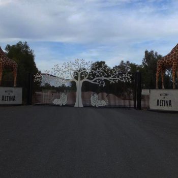 Entry gate for Altina Zoo